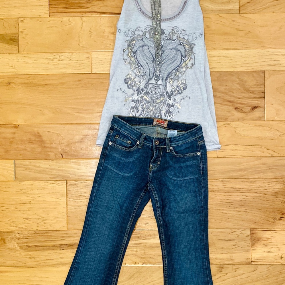 No boundaries Jeans Flare